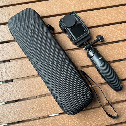 适用大疆Pocket3/2,Osmo action4/5pro多功能充电手柄收纳盒包袋