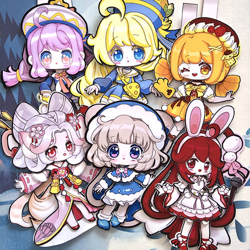 可动纸片人关节可动diy纸片人偶图纸手工diy材料