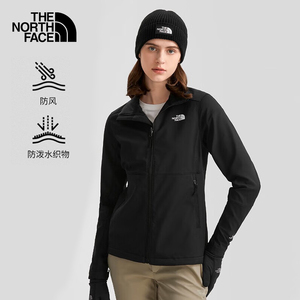 断码清仓TheNorthFace北面软壳衣女可做内胆加绒保暖夹克外套81NT