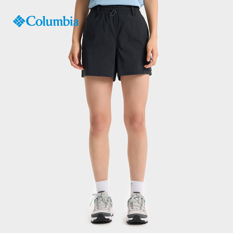 Columbia拒水旅行野營運動短褲女