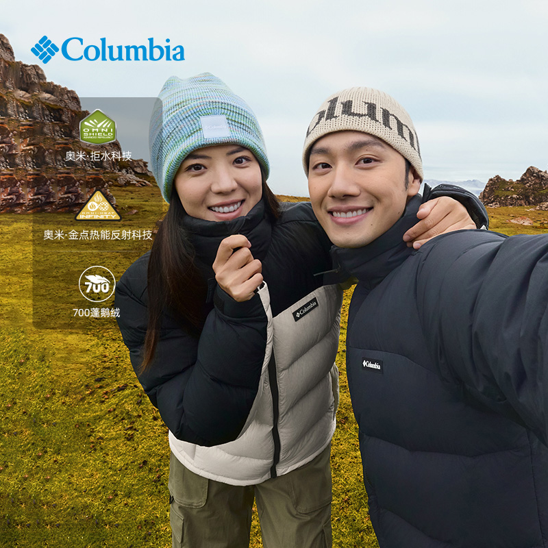 Columbia金点热能保暖鹅绒羽绒服