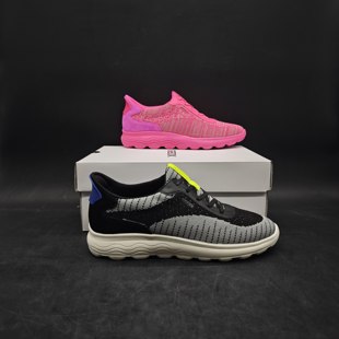 GEOX健乐士专柜撤柜女士无系带网面蓝气球底休闲鞋 151521