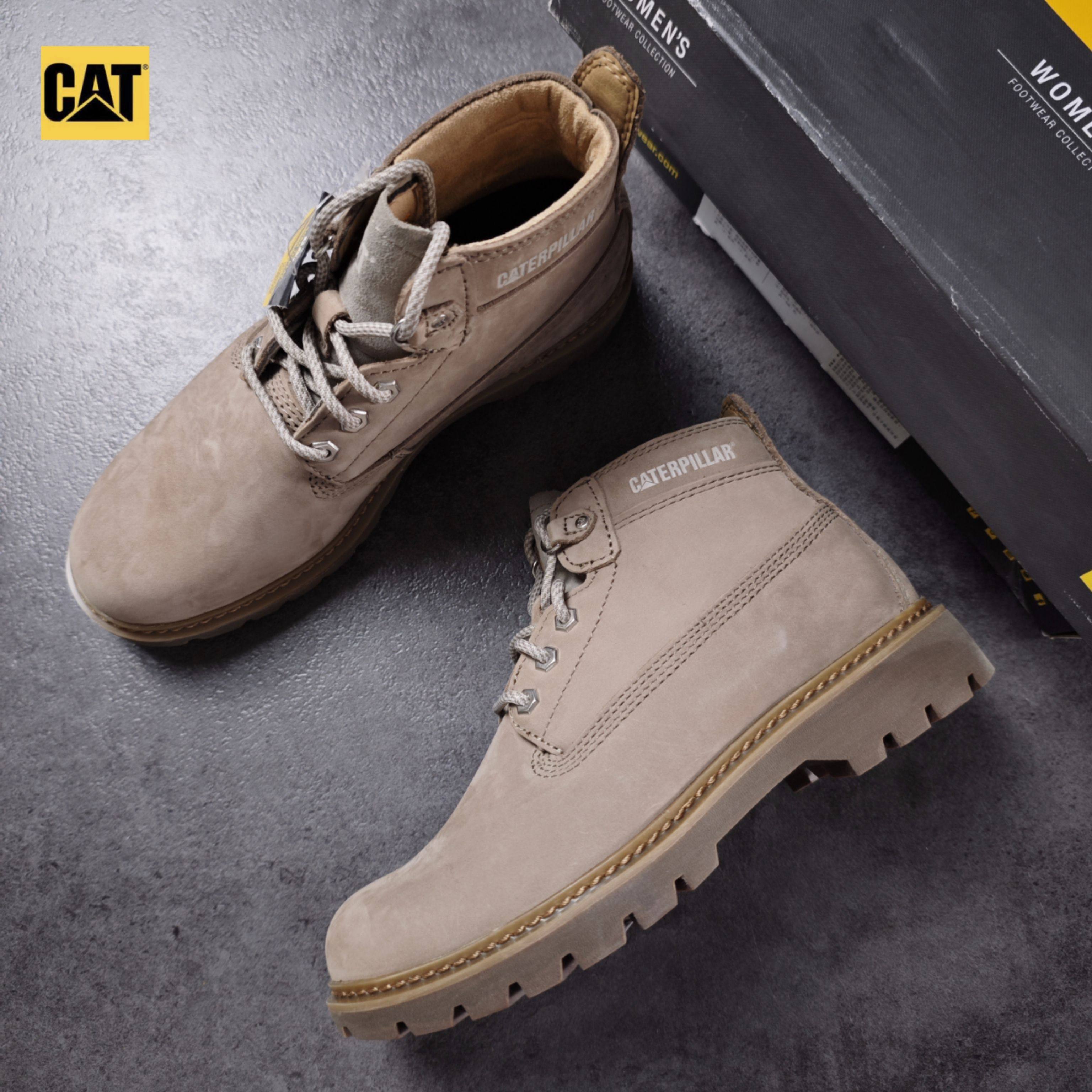 39码 CAT男鞋马丁靴冬季工装靴户外防滑耐磨情侣新款P311655微瑕