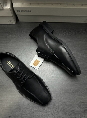 GEOX男士系带商务皮鞋U024VA 00043 C9999