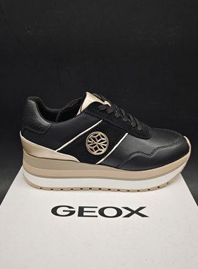 专柜撤柜25年新品GEOX健乐士女鞋休闲老爹鞋D55MZA C9999/C1ZH6