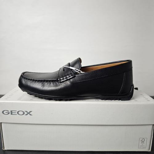 39/40码 GEOX健乐士专柜撤柜男士休闲鞋一脚蹬乐福鞋U35E5A