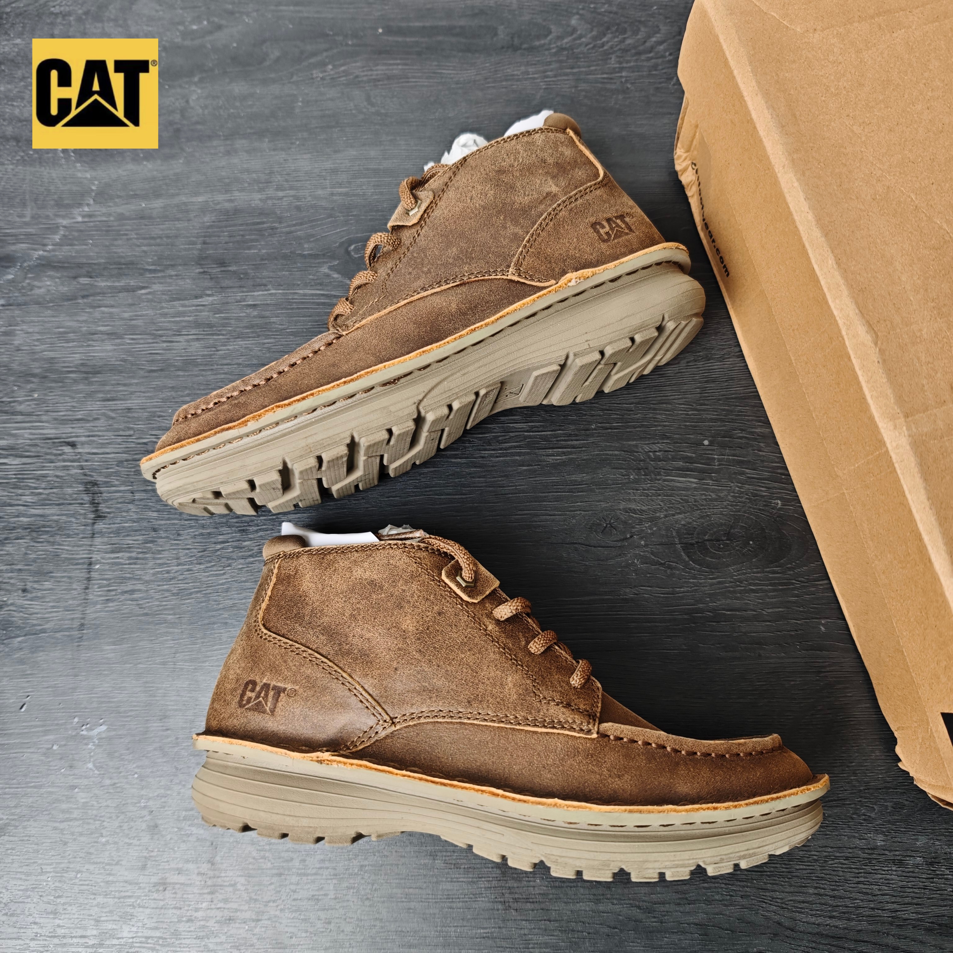 CAT 43码专柜撤柜男士休闲鞋户外工装靴马丁靴短靴P726473