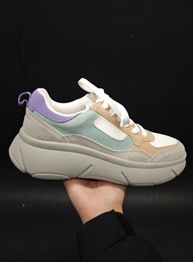 GEOX健乐士专柜撤柜女士增高轻便休闲运动鞋 151517-30