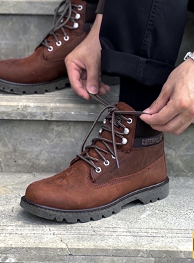 CAT卡特秋冬男女同款COLORADO防滑防水工装靴马丁靴P110501微瑕