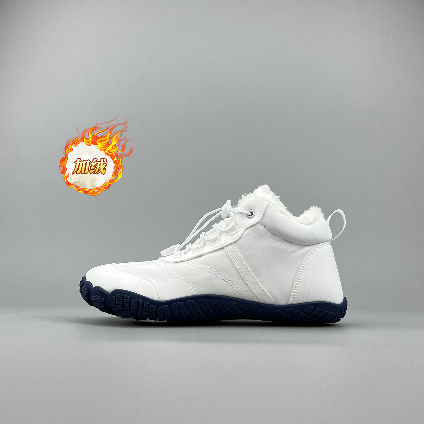 外贸男女大码宽头休闲高帮加绒防水保暖棉鞋户外徒步情侣雪地靴,流行男鞋,时尚雪地靴,淘宝优惠券,粉丝福利购,淘宝优惠卷