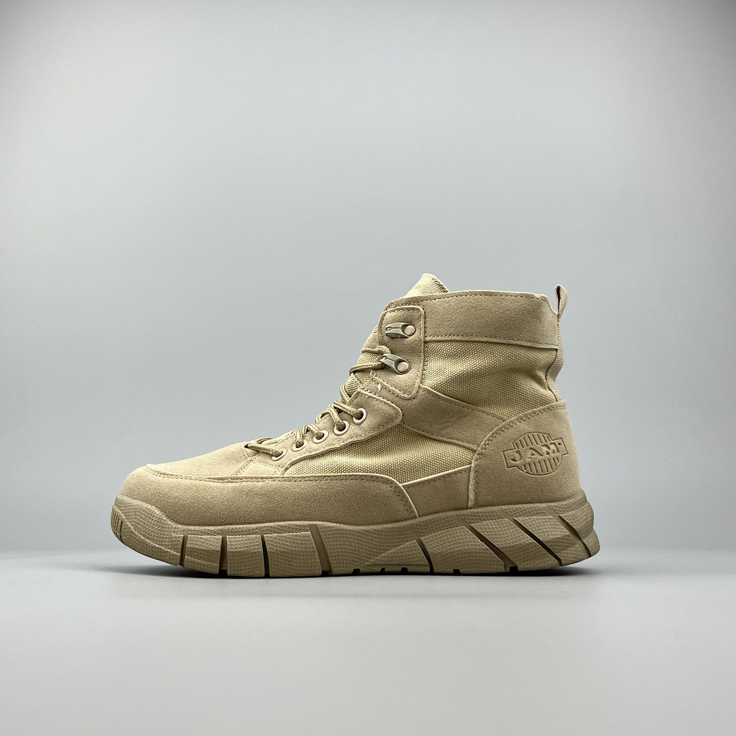 外贸男士高帮帆布工作马丁靴户外徒步休闲登山耐磨工装鞋复古靴子,流行男鞋,马丁靴,淘宝优惠券,粉丝福利购,淘宝优惠卷