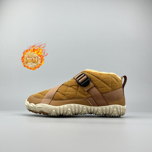 户外徒步加绒保暖防水中筒雪地靴