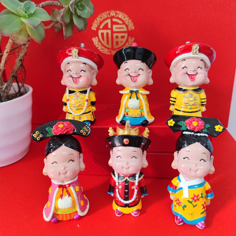 北京夏令营纪念品故宫大展宏图小皇帝摆件儿童小学生日礼物男生