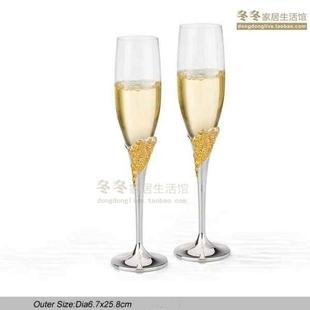 蓝纳克斯香槟杯 酒杯 Marchesa Rose Toasting Champagne Flutes