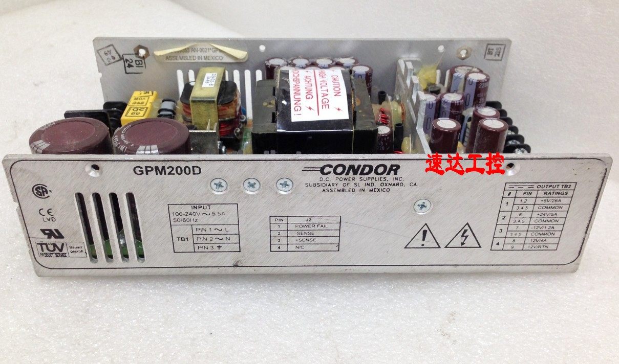 GPM200D Industrial Power CONDOR + 5V26A + 24V15A -12V1.2A 12V4A goods in stockin the 3C Digital Accessories, Electronic components market ,  IC IC/Motor , Power Module  category - from Buy2taobao.com to provide professional Taobao agent buy service