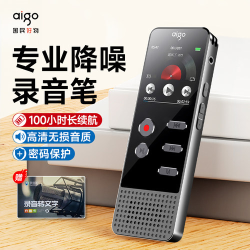 爱国者100H【长续航录音笔】
