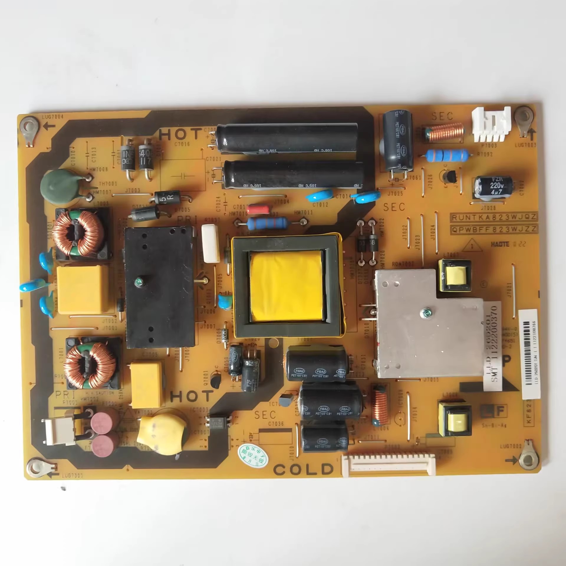 夏普LCD-26NX330A2电源板