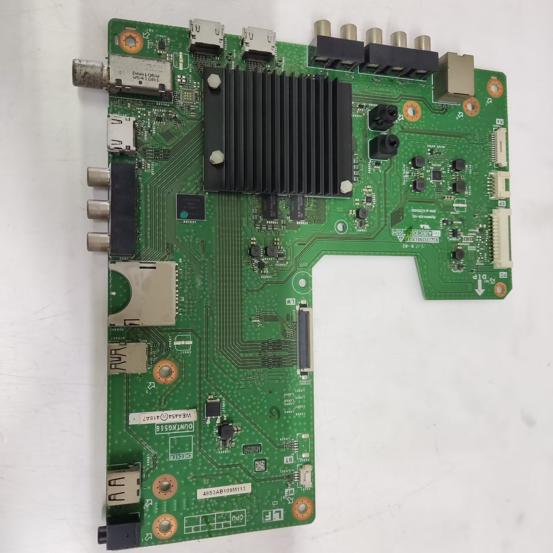 夏普LCD-48S3A主板DUNTKG516 QPWBXG516WJN2配屏LSC480FN02-R01图片