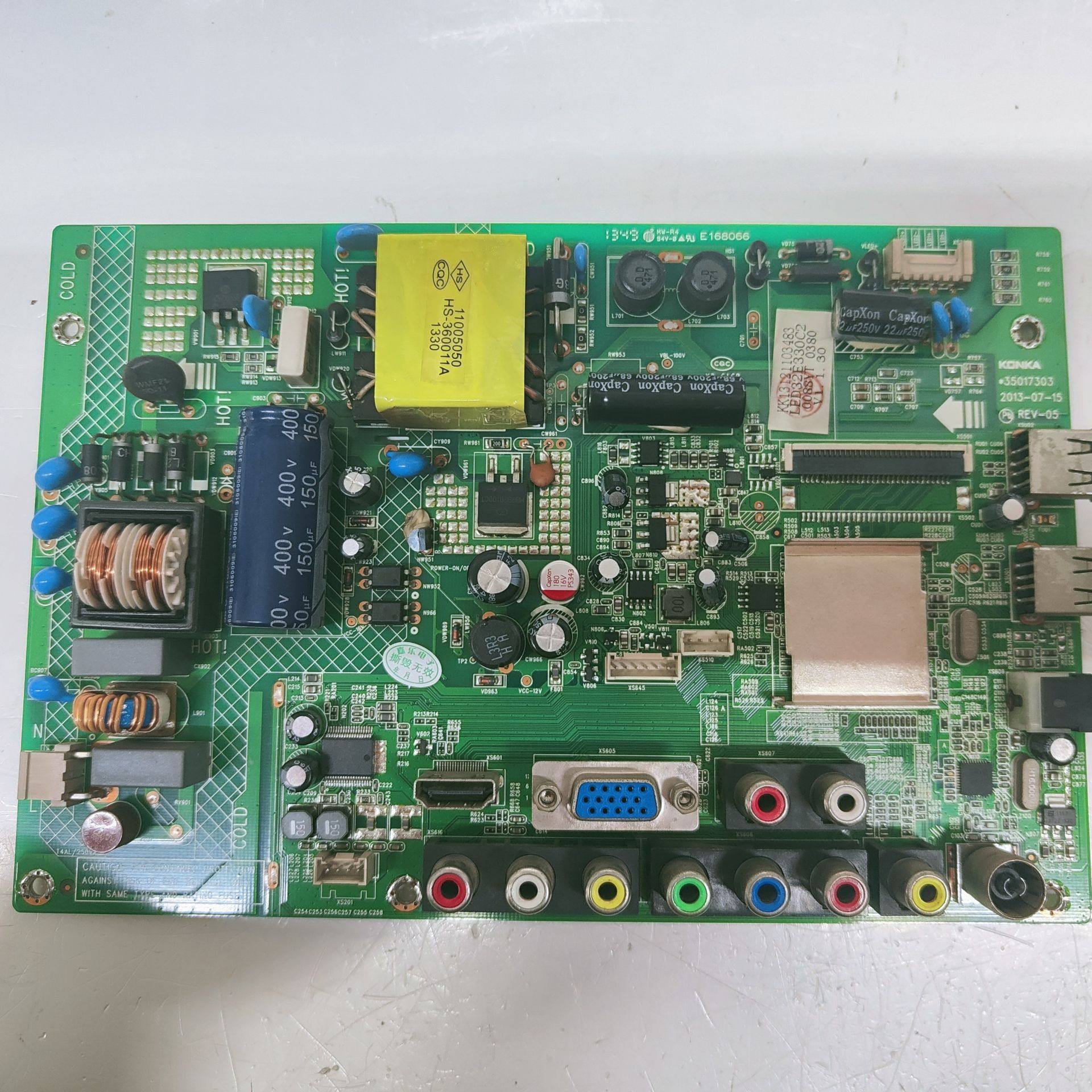 康佳LED32F3100CE主板35017303