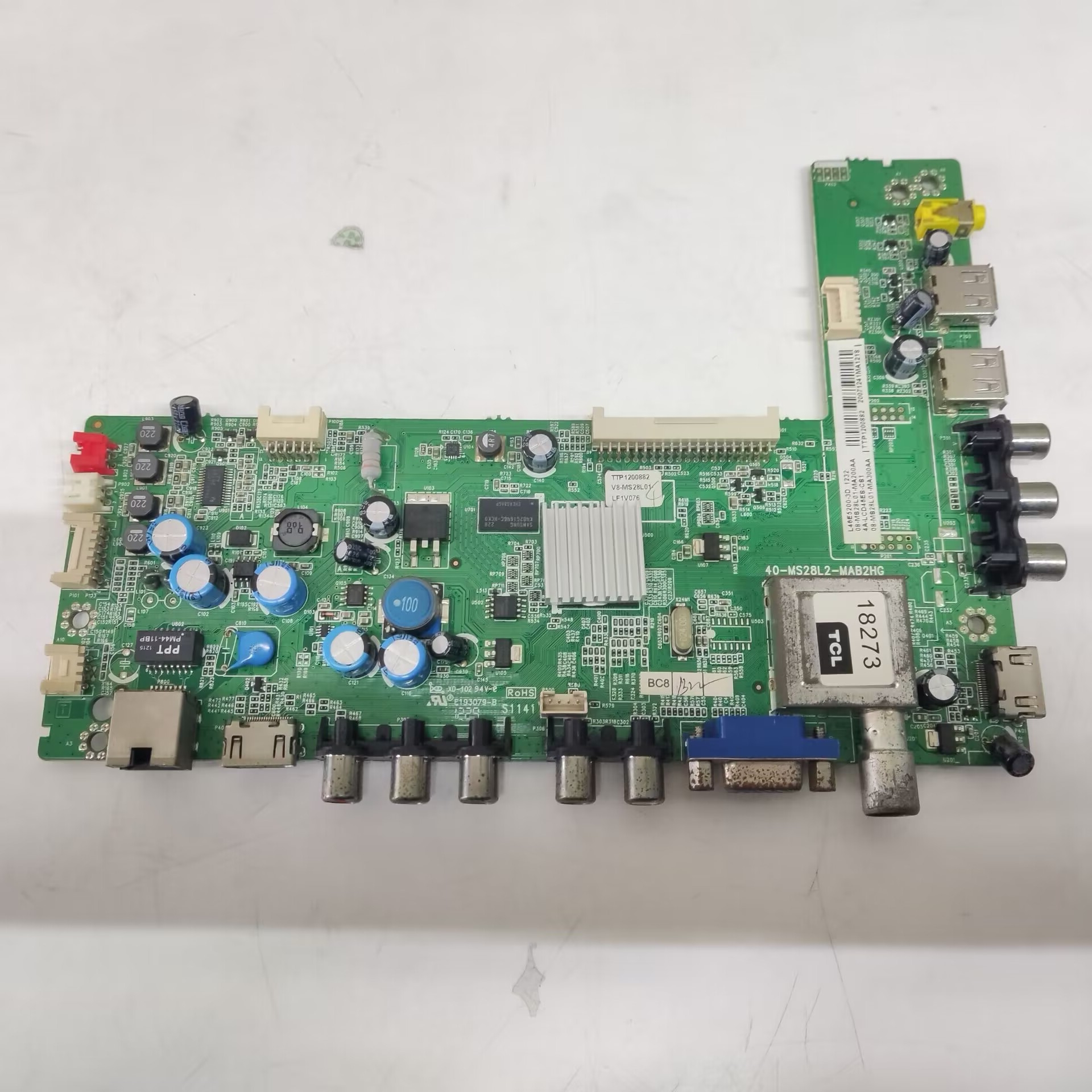适用于！TCL L46E5200-3D主板40-MS28L2-MAB2HG屏MT460IB02-2