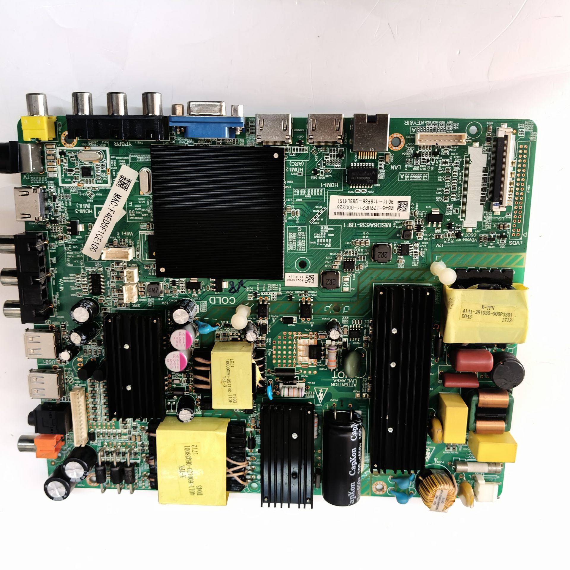 适用于！55PUF6092/T3主板MSD6A638-T8F1配屏K550WDC2 BG350A