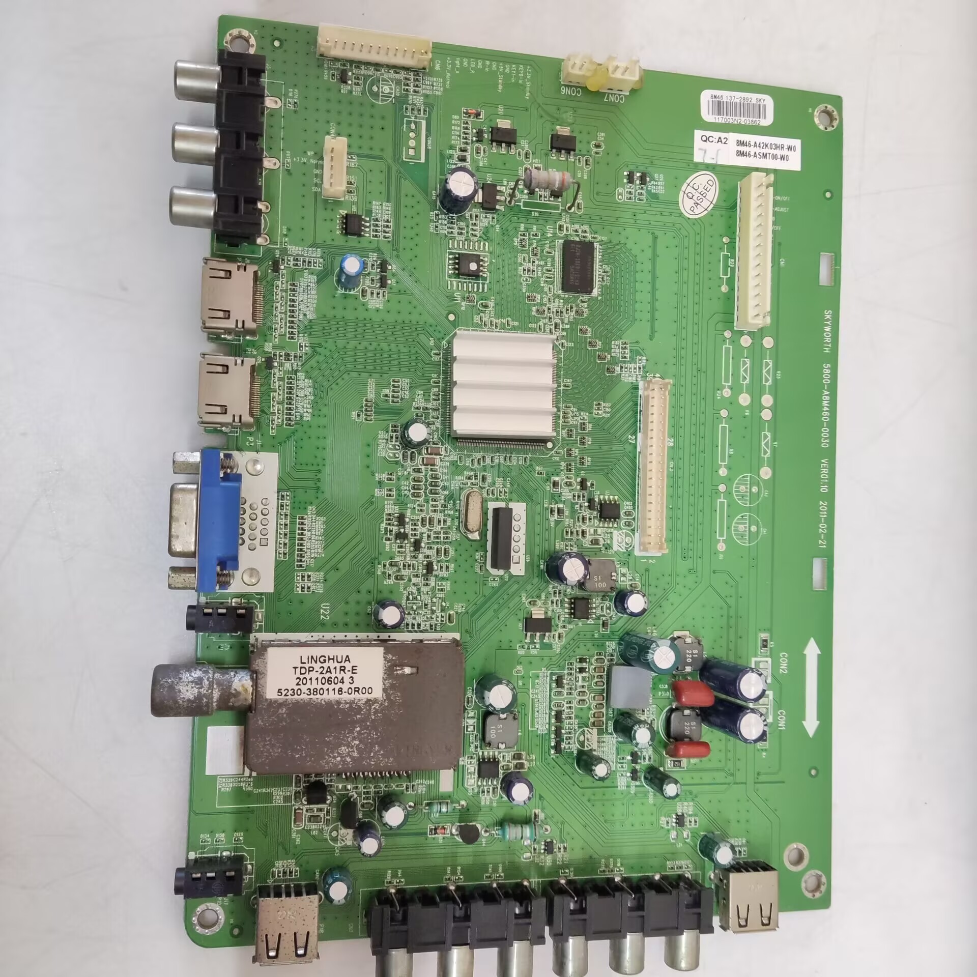 原装创维42K03HR电视主板5800-A8M460-0030配屏S4200TA0B现货