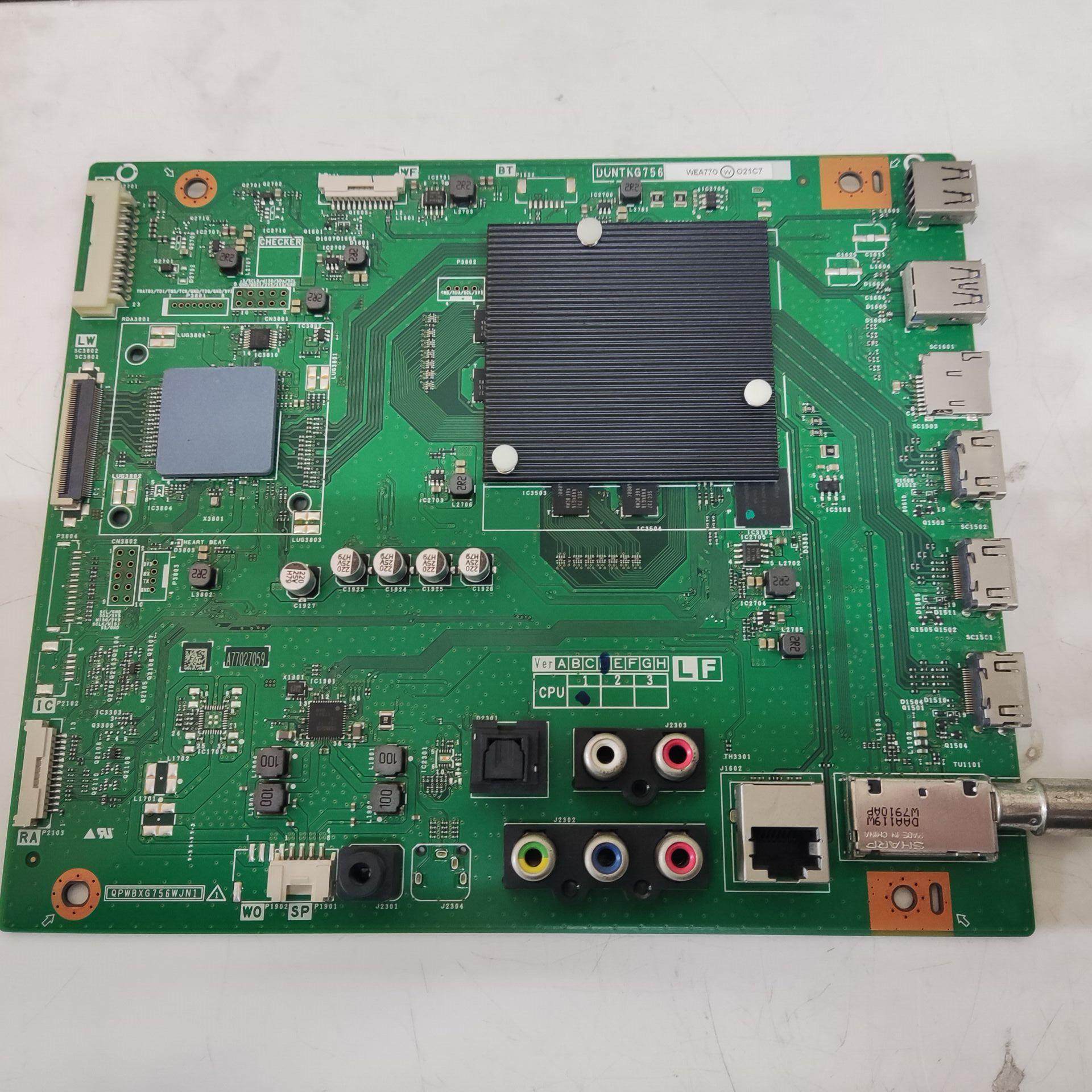 *夏普50TX6100A主板DUNTKG756 QPWBXG756WJN1配屏V500DJ7-ME5图片