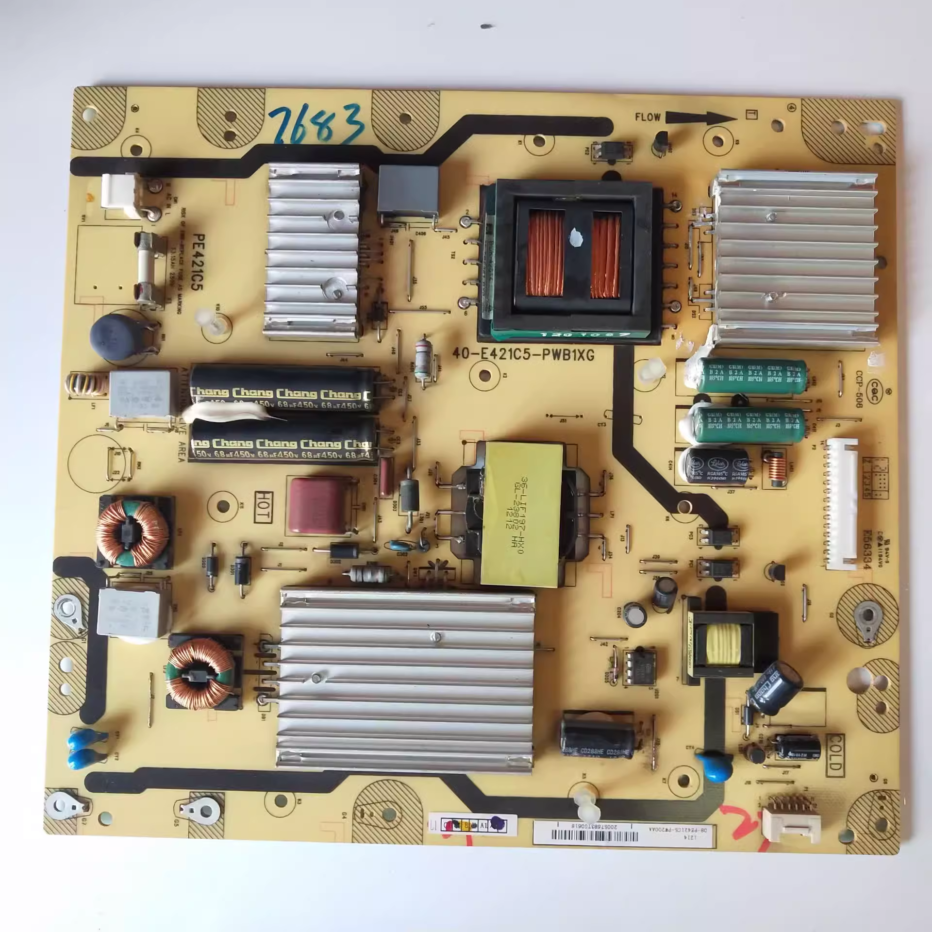 *TCL L46E5200-3D电源板40-E421C5-PWB1XG PE421C5实拍图现货