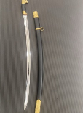 恰西克铜装弹簧钢一体骑兵剑未开刃