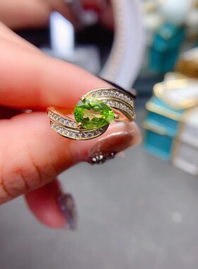 女银轻奢气质水滴女戒