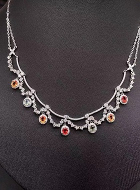 女银奢华气质链牌晚宴饰品