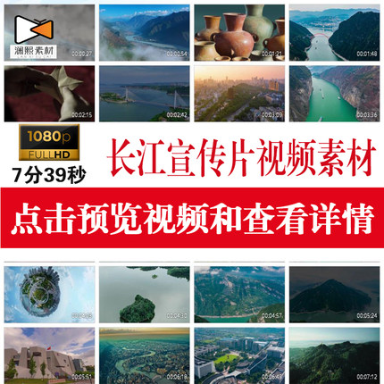 母亲河长江大江大河风景航拍演讲宣传片实拍解说朗诵背景视频素材