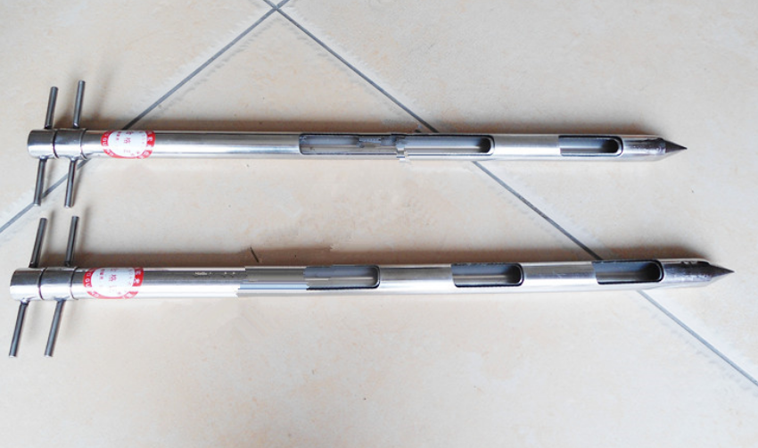 304不锈钢取样管 3米长 粉末取样器 旋转式取样管 采样器 内扣式