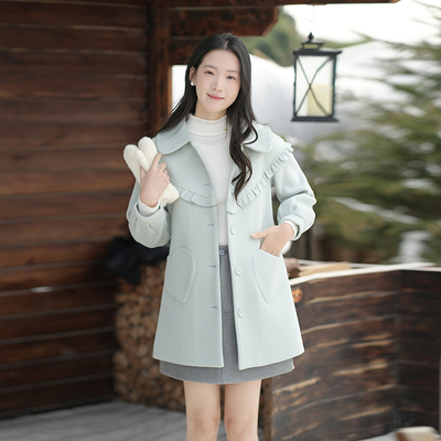 ATAR淑女2024年冬季新款毛呢