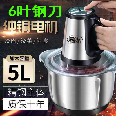 辰泊尔纯铜5升绞肉机一机三用