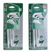 威力狮 9件套球头型内六角扳手内六方6角螺W0198 9PCS公制六角棒