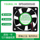 台湾YOUNG 3.1W LIN 正品 DFB602024H 24V 4020 4厘米变频散热风扇