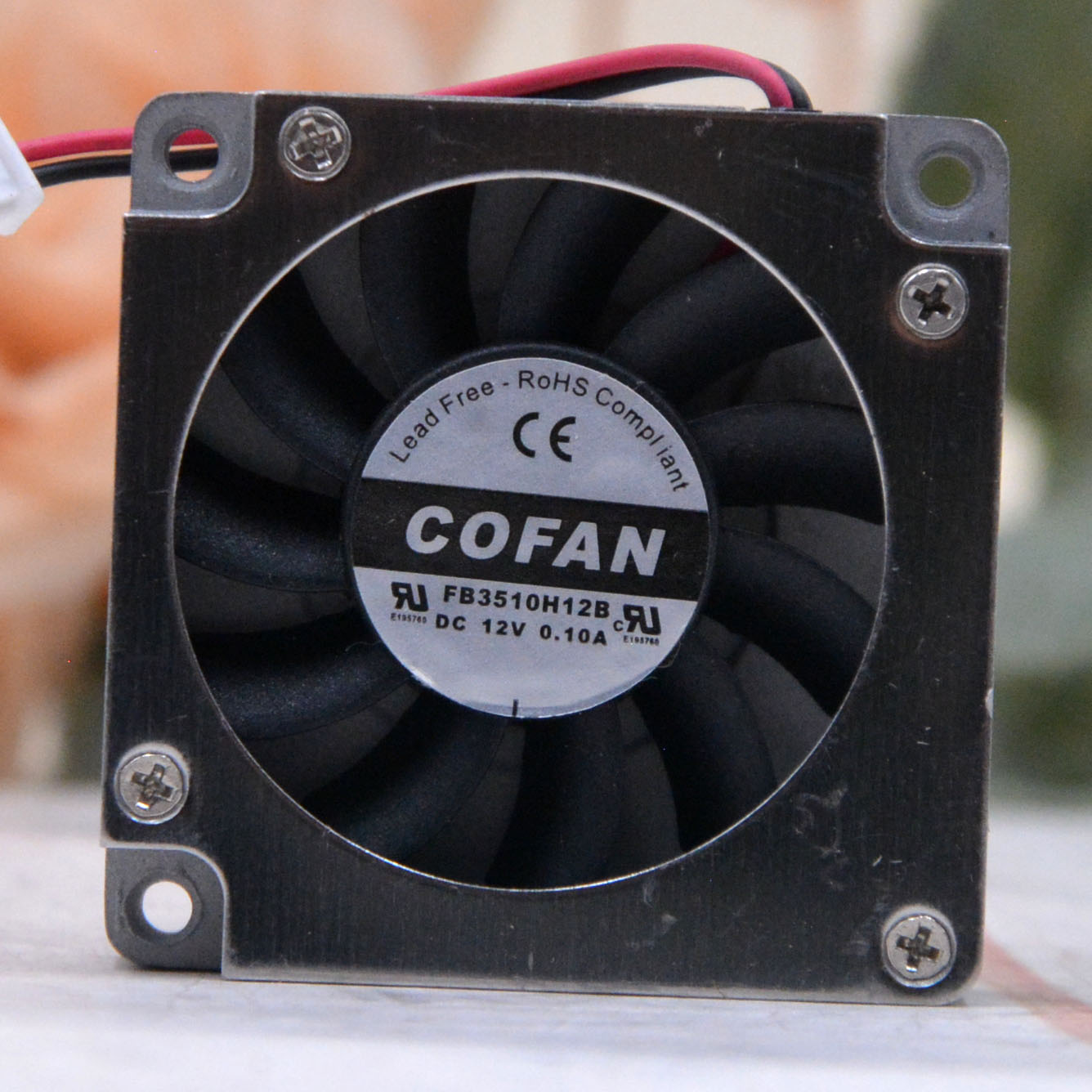 COFAN12V0.10A3.5CM风扇