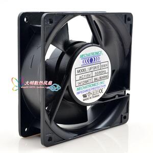 南韩 MECHATRONICS UF12A12 BWH 115V 12/14W 12038 铝框散热风扇