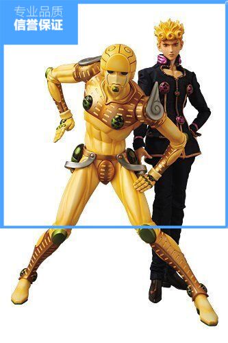 jojo 黄金体验 黄金之风   medicom  rah   可动人偶  手办电玩周