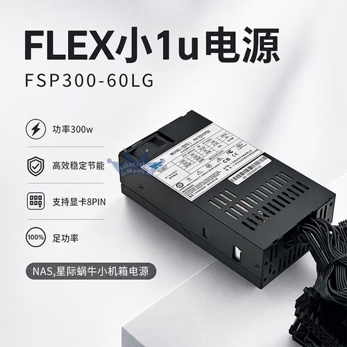 全新鑫航FSP300-60LG电源带显卡