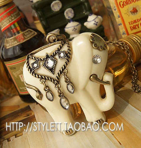 毛衣链合金复古风O字链女亚克力