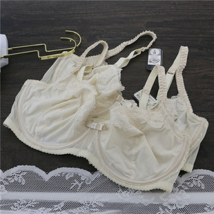 外贸英国单 无海绵超薄文胸舒适柔软细腻牛奶丝缩胸显瘦内衣女