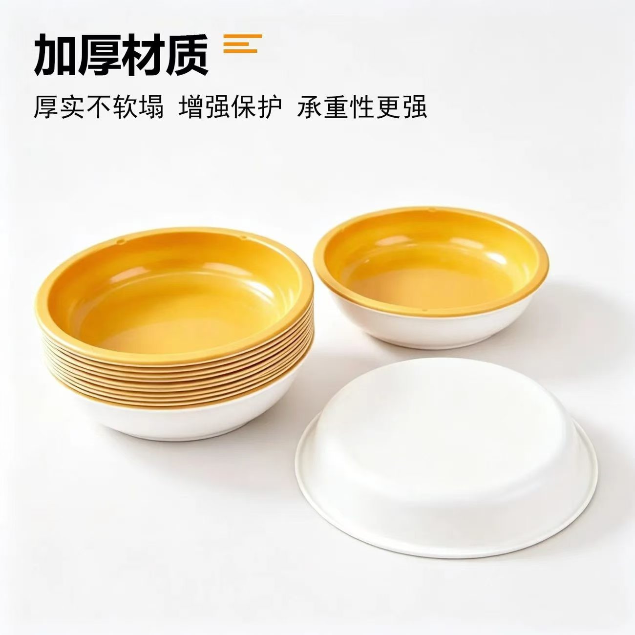 加硬一次性水果切托盘PP加厚加硬糖果托盘盘商用整箱批发优质材质图片