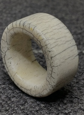 正品藏式骆驼骨扳指指环跑环DIY项链挂饰佛珠手串饰品