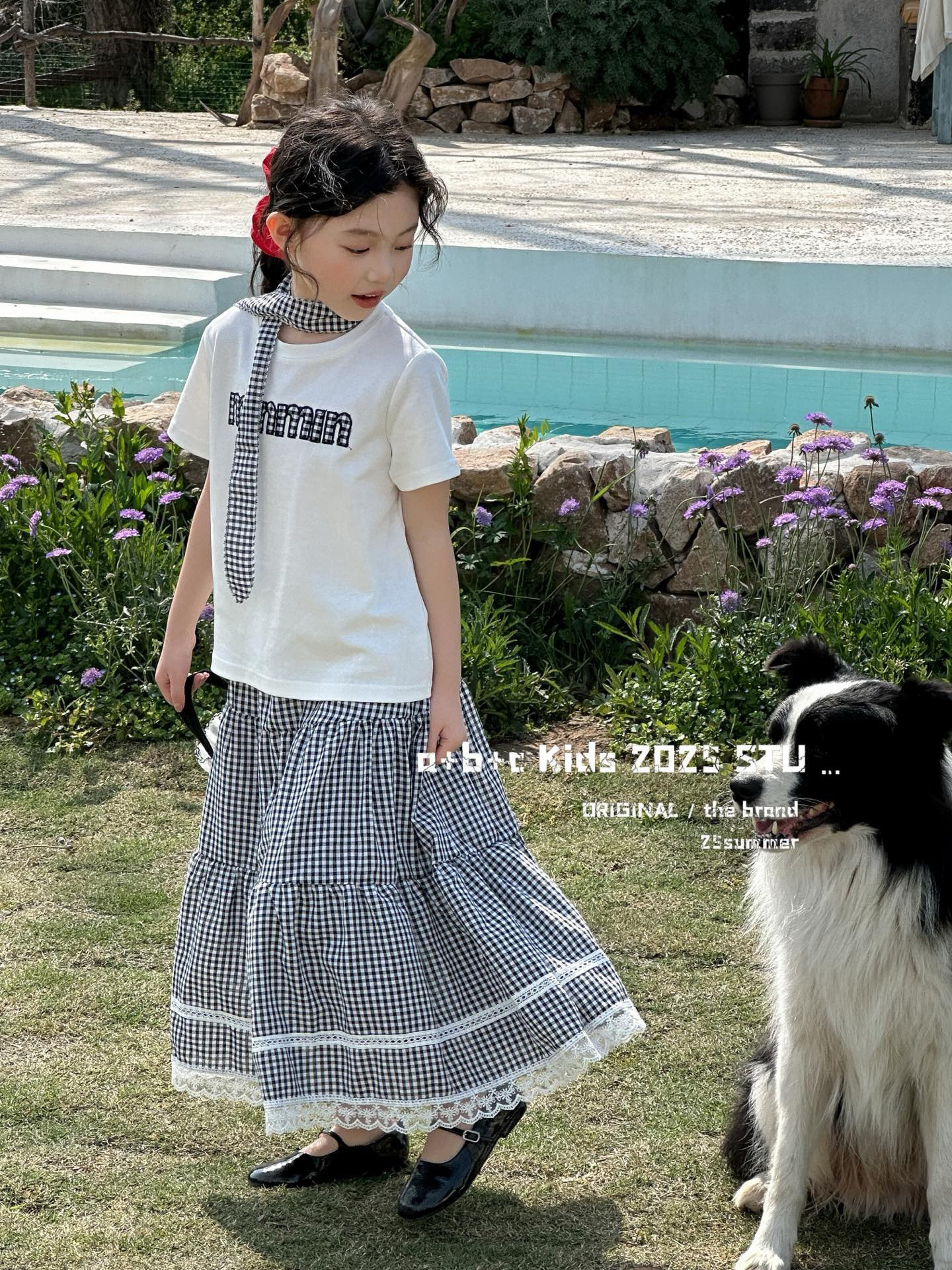 女童短袖T恤各种半身裙套装25夏季新款儿童洋气上衣中大童两件套