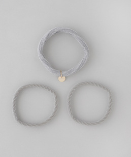 包拼邮 日本代购 ANEMONE 日系彩色发绳发圈头绳束发绳 3件套