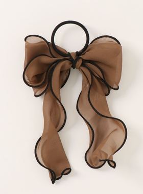 日本代购LOWRYS FARM包拼邮日系发圈蝴蝶结飘带时尚秀气百搭发饰