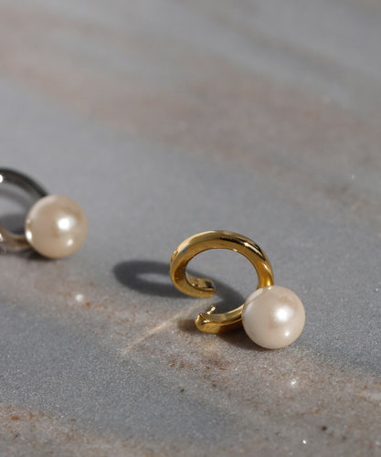 ANEMONEmimi33珍珠耳夹耳挂耳饰