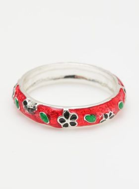 包拼邮日本代购日系印花复古戒指